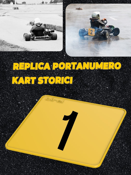 Replica portanumero birel tony kart dap