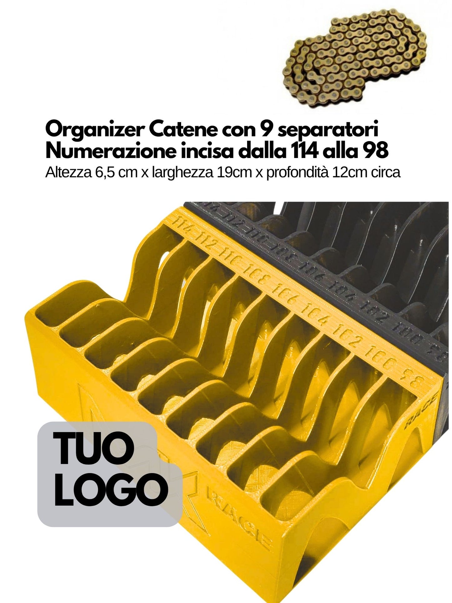 Catene: ORGANIZER h6,5cm
