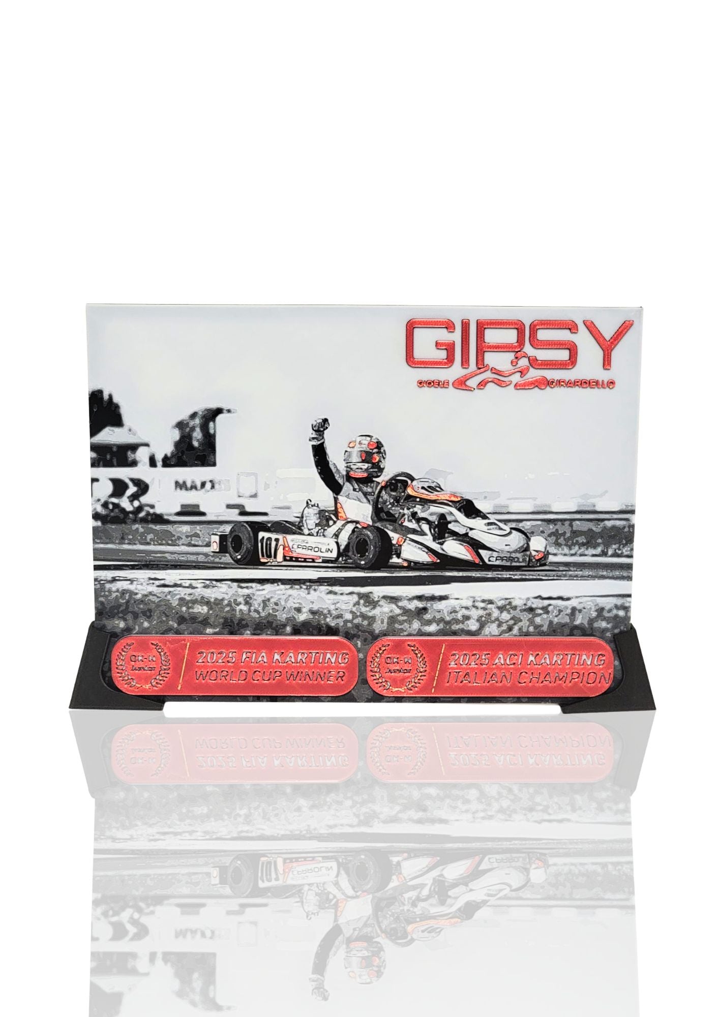 Stampa personalizzata 3D per motorsport: karting, moto, auto