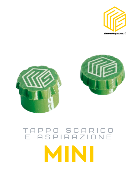 Tappi motore per aspirazione e scarico MINI / OK karting PLASTICA