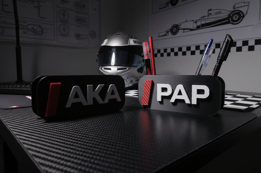 portapenne tag nome pilota motorsport scuola ufficio formula